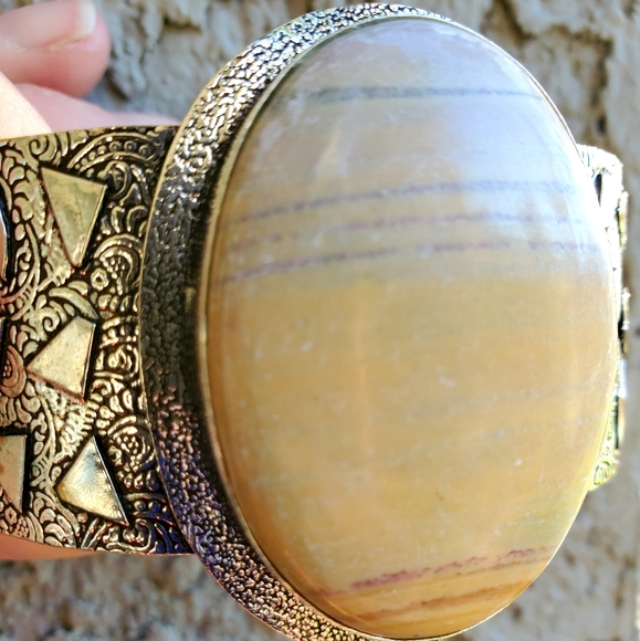 New Mookaite 925 Silver Cuff Bracelet. - Picture 13 of 16